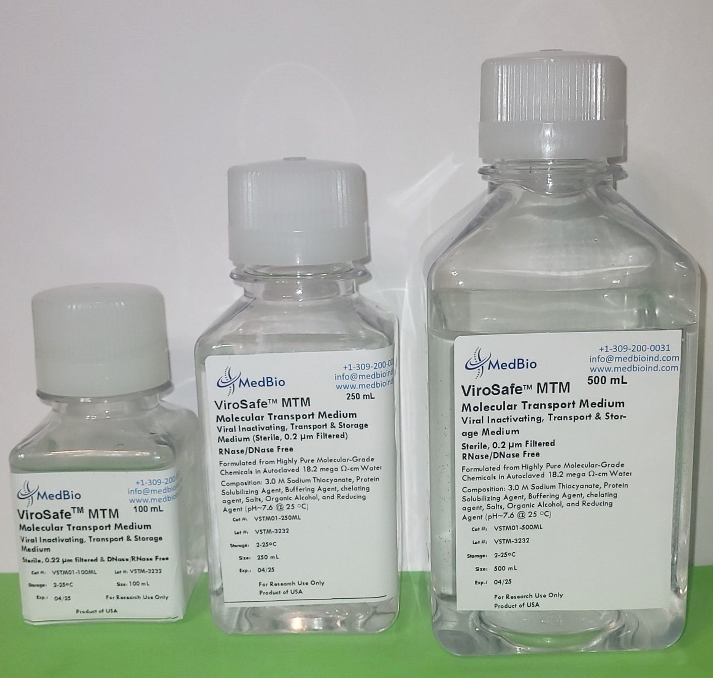 ViroSafe MTM - Molecular Transport Medium (250 mL & 500 mL) pic-3